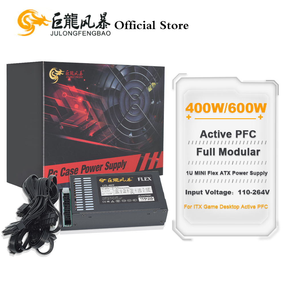 JULONGFENGBAO Full Modular 110 - Flex Atx Power Supply 600W 1U review and price